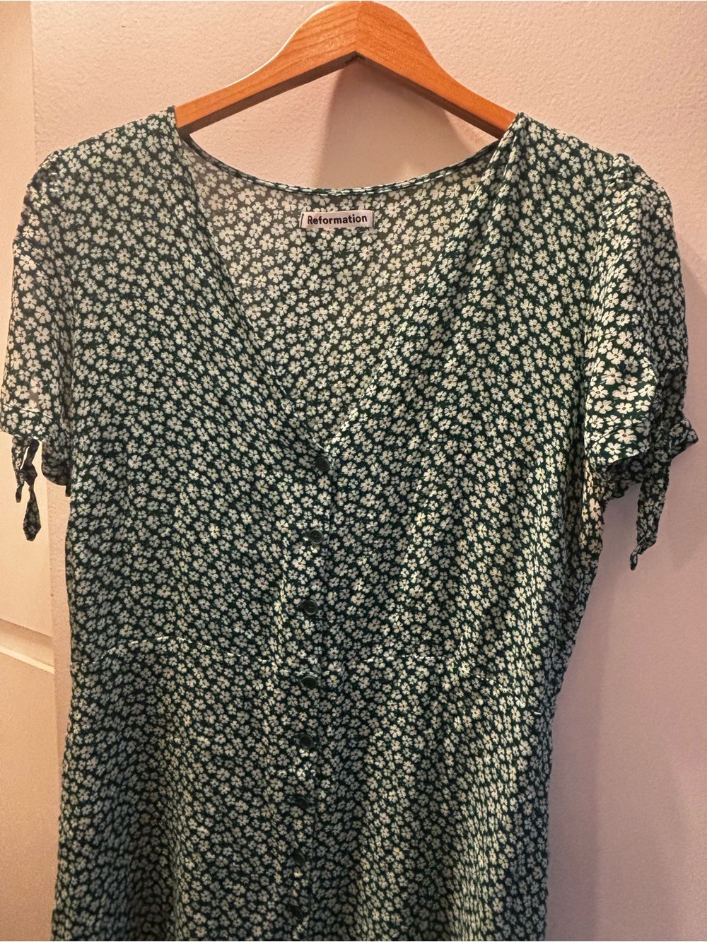 Reformation Rosalinda Midi Dress size 16 - Picture 5 of 8